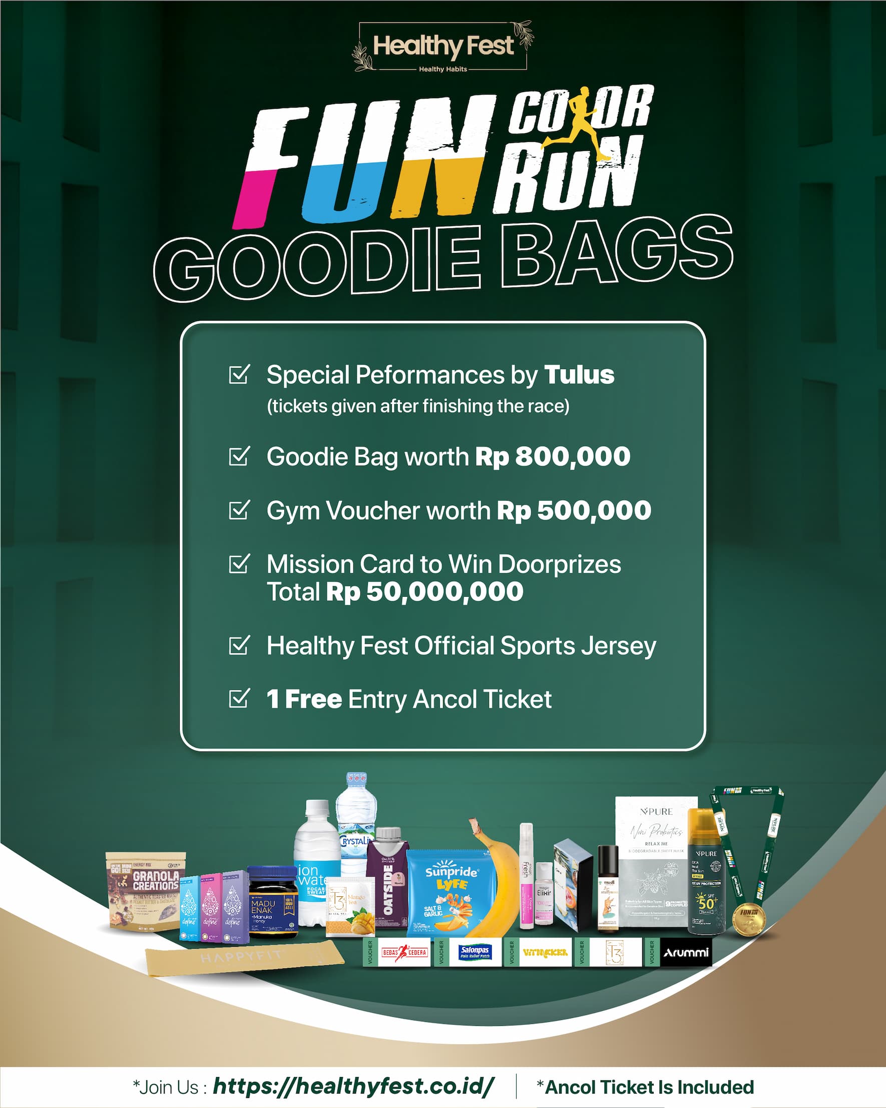 Healthy Fest 2024 by NPURE Ecovention Ancol